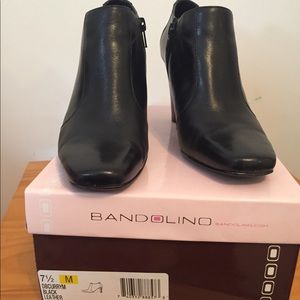 Bandolino leather booties